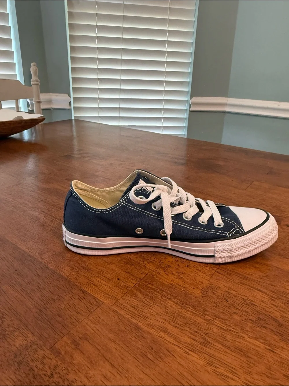Converse Chuck Taylor All Star Low Top Navy Blue Sneakers Mens 5 Womens 7